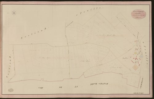 Puchay. Section A _ de Goupillère _ 3e et dernière Feuille