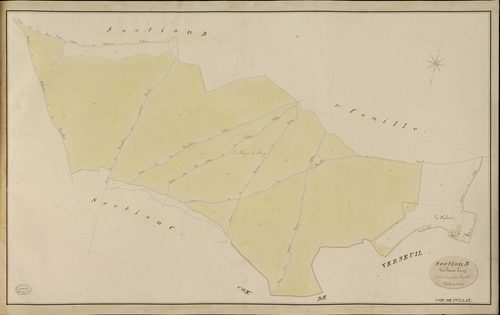 Pullay. Section B _ des haies Leroy _ 2e et dernière Feuille