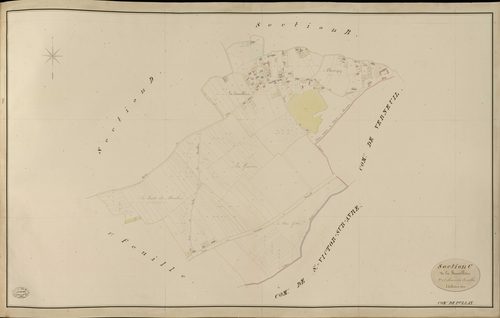 Pullay. Section C _ de la Fauvellière _ 2e et dernière Feuille