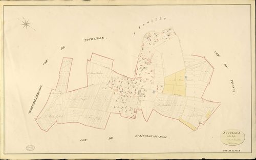 Pyle (La). Section A _ de la Pyle _ 1re de 2 Feuilles