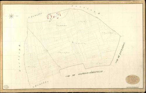 Quittebeuf. Section C _ de la Mare des Noes _ 2e de 3 Feuilles