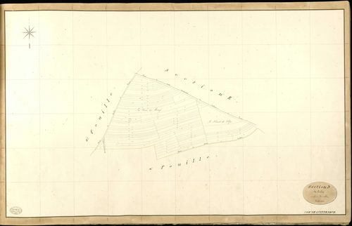 Quittebeuf. Section D _ de Boslon _ 1re de 5 Feuilles