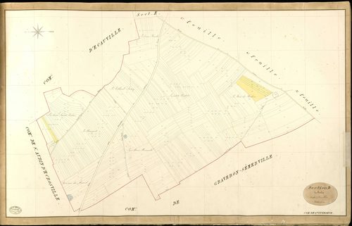 Quittebeuf. Section D _ de Boslon _ 2e de 5 Feuilles