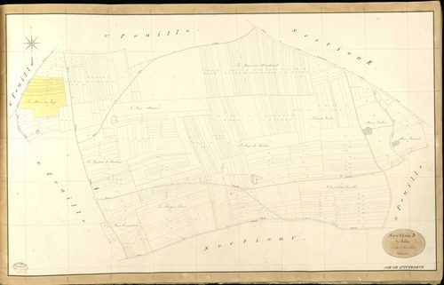 Quittebeuf. Section D _ de Boslon _ 4e de 5 Feuilles