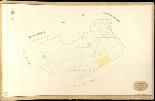 Quittebeuf. Section F _ des Six Fosses _ 2e de 5 Feuilles