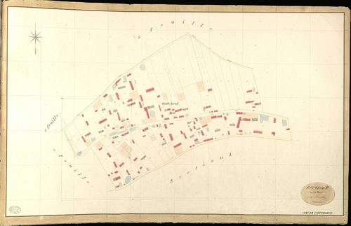 Quittebeuf. Section F _ des Six Fosses _ 4e de 5 Feuilles