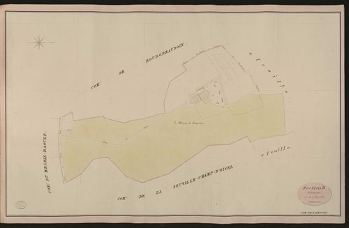 Radepont. Section B _ de Cocqueton _ 1re de 5 Feuilles