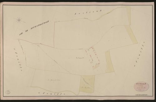 Radepont. Section B _ des Essarts _ 2e de 5 Feuilles