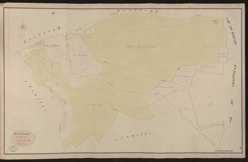 Radepont. Section C _ de la Côte Verte _ 1re de 4 Feuilles