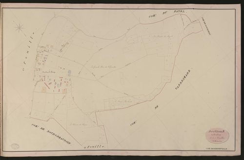 Renneville. Section B _ de Canteloup _ 2e de 3 Feuilles