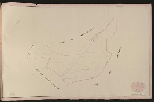Renneville. Section B _ de Canteloup _ 3e et dernière Feuille
