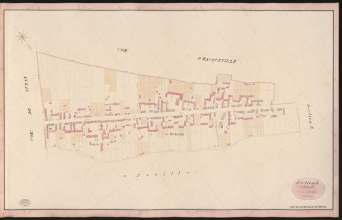 Richeville. Section A _ de Richeville _ 1re de 3 Feuilles