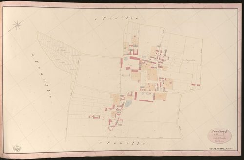 Richeville. Section B _ de Flumesnil _ 2e de 3 Feuilles