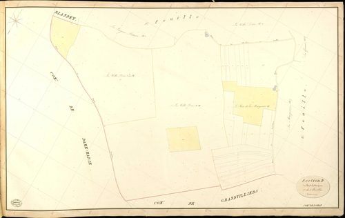 Roman. Section D _ du Bois de la Marquerie _ 2e de 3 Feuilles