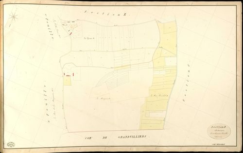 Roman. Section D _ de la Marquerie _ 3e et dernière Feuille