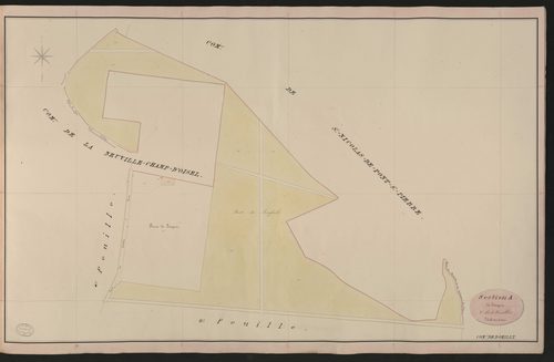 Romilly-sur-Andelle. Section A _ de Litoquet _ 3e de 5 Feuilles