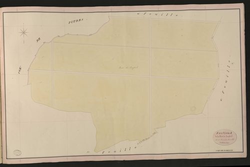 Romilly-sur-Andelle. Section A _ de la Forêt de Longboel _ 5e et dernière Feuille