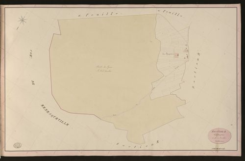 Rosay-sur-Lieure. Section A _ du Val Amelot _ 3e de 4 Feuilles