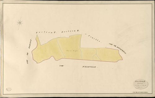 Rougemontiers. Section D _ de la Forêt _ 2e et dernière Feuille