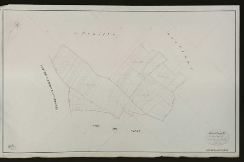 Roussière (La). Section D _ de haut Moine _ 2e et dernière Feuille