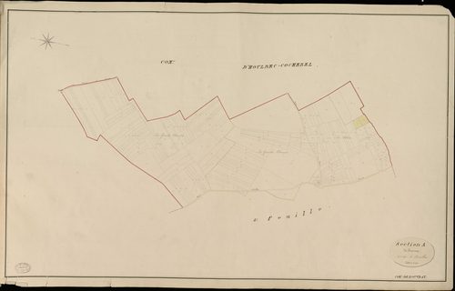 Rouvray. Section A _ de Rouvray _ 1re de 2 Feuilles