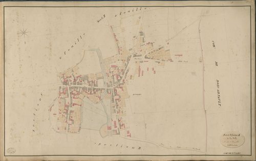 Rugles. Section A _ de la Ville _ 1re de 2 Feuilles