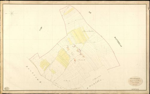 Sacq (Le). Section A _ du Petit Sacq et du Clairet _ 1re de 2 Feuilles