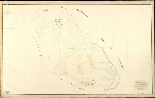 Sacq (Le). Section A _ du Petit Sacq et du Clairet _ 2e et dernière Feuille