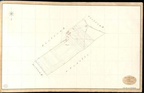 Sacquenville. Section D _ de l'Eglise _ 1re de 2 Feuilles