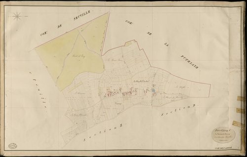 Saint-André-de-l'Eure. Section C _ du Hameau de Touvoye _ 2e et dernière Feuille