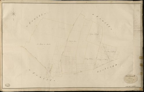 Saint-André-de-l'Eure. Section E _ de Ferrière _ 3e de 4 Feuilles