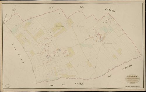 Saint-Antonin-de-Sommaire. Section A _ de la Saulière et de la Ressaudière _ Feuille Unique