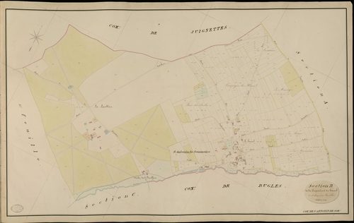 Saint-Antonin-de-Sommaire. Section B _ de la Crespinière et du Hamel _ 2e et dernière Feuille