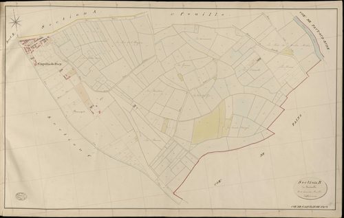 Saint-Aquilin-de-Pacy. Section B _ de Boudeville _ 2e et dernière Feuille