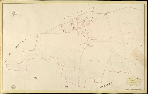 Saint-Aubin-d'Ecrosville. Section A _ de Phipont _ 1re de 2 Feuilles