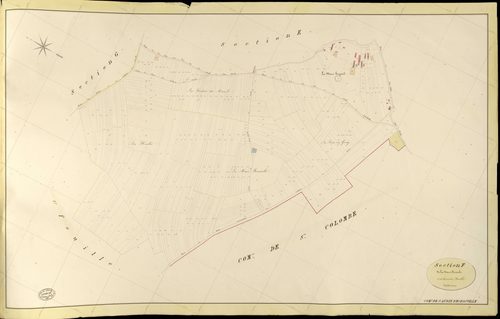 Saint-Aubin-d'Ecrosville. Section F _ de la Mare Renoult _ 2e et dernière Feuille