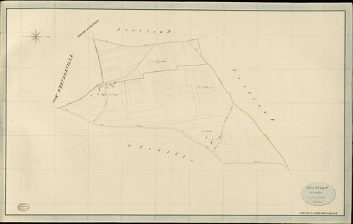 Saint-Aubin-de-Scellon. Section C _ de Castellain _ 1re de 2 Feuilles