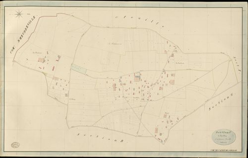 Saint-Aubin-de-Scellon. Section C _ de Castellain _ 2e et dernière Feuille