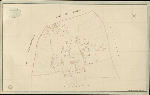 Saint-Aubin-de-Scellon. Section D _ du Breuil _ 1re de 2 Feuilles