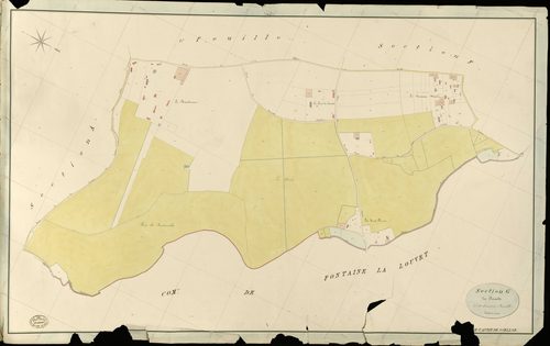Saint-Aubin-de-Scellon. Section G _ des Renards _ 2e et dernière Feuille