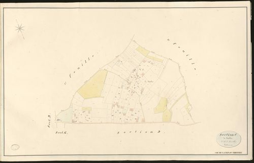 Saint-Aubin-du-Thenney. Section C _ du Cateliev _ 2e de 3 Feuilles