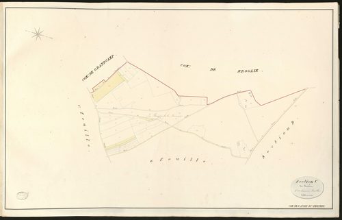 Saint-Aubin-du-Thenney. Section C _ du Catelier _ 3e et dernière Feuille