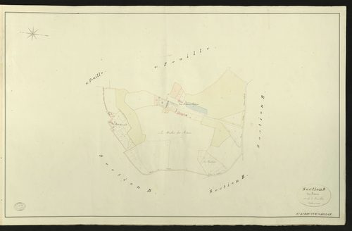 Saint-Aubin-sur-Gaillon. Section D _ des Rotoirt _ 1re de 3 Feuilles