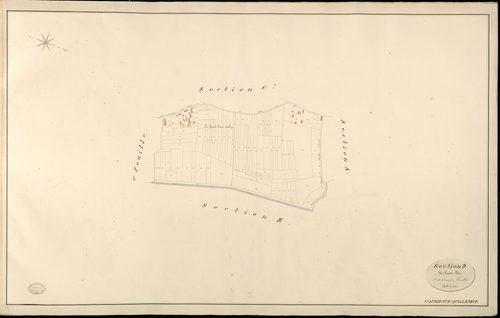 Saint-Aubin sur Quillebeuf. Section D _ des hauts Dos _ 2e et dernière Feuille