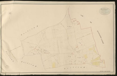 Saint-Clair-d'Arcey. Section C _ de la Servetière _ feuille Unique