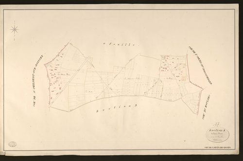 Saint-Denis-des-Monts. Section A _ de Saint Denis _ 1re de 2 Feuilles