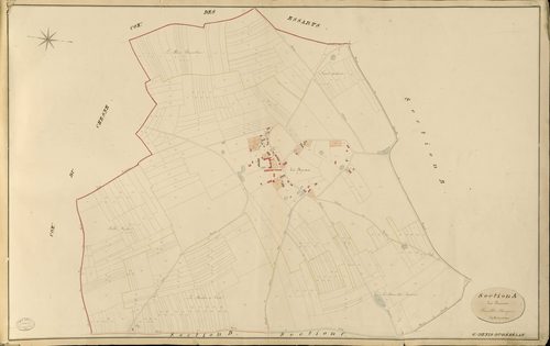 Saint-Denis-du-Béhélan. Section A _ des Beurons _ Feuille Unique