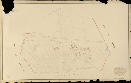 Saint-Denis-du-Béhélan. Section E _ de Maribert _ 2e et dernière Feuille