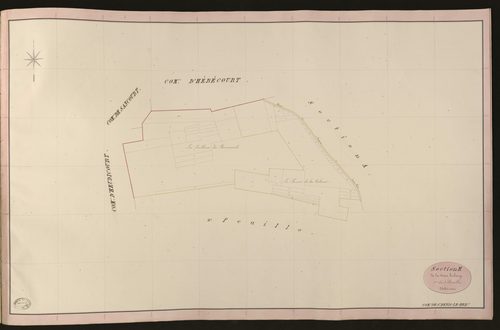Saint-Denis-le-Ferment. Section E _ de la Mare Imbourg _ 1re de 3 Feuilles