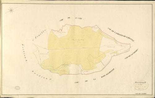 Saint-Didier-des-Bois. Section B _ du Bohu _ 2e et dernière Feuille
